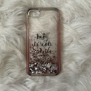 Kate Spade iPhone 7/8 glitter case